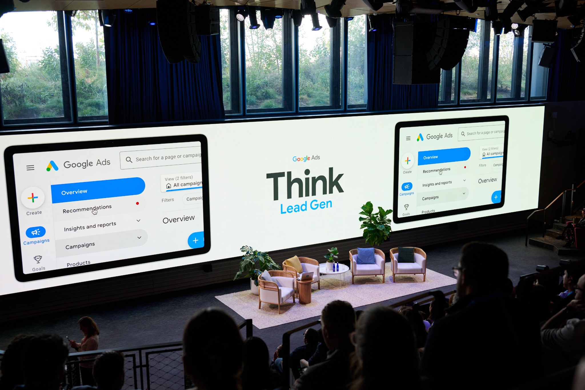 Google Think Lead Gen event photograph